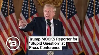 NEW: Trump RIPS Stupid Reporter & Answers Questions at Mar-a-Lago