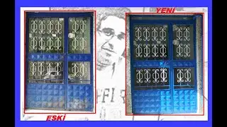 Demir Nasıl Boyanır ? Pas Nasıl Sökülür (zımpara) ? Demir Kapı Nasıl Boyanır ? DETAYLI ANLATIM!