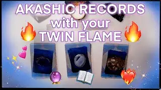 AKASHIC RECORDS 📖🔮✨ with your TWIN FLAME  / pick a card