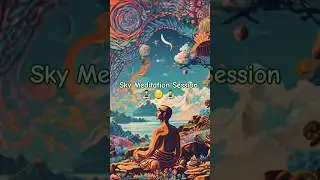 Sky Meditation Session 🧘‍♂️😌 #psybient #psychill #electronicmusic