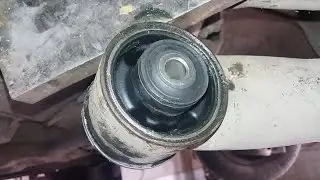 Замена сайлентблоков задней балки Chevrolet Aveo на месте,не снимая балки!!!! Как заменить?