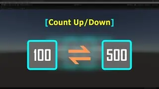 Display a number counting towards the target number | Unity Game Engine