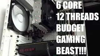 BUDGET GAMING PC XEON X5670 6 CORE 12 THREADS  XFX RADEON RX 480 8GB BENCHMARK