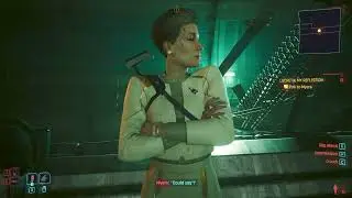 Unique Intelligence Dialogue On President - Cyberpunk 2077 Phantom Liberty