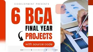 6 BCA Final Year Project ideas 💡 Computer Science Project ideas with SOURCE CODE