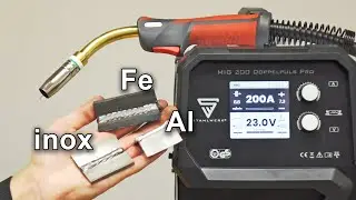 Double Pulse MIG welding machine - STAHLWERK MIG MAG 200 Double Pulse PRO | Unboxing and Test