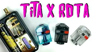 Tita X RDTA Veepon + Coil Build & Wicking Tutorial