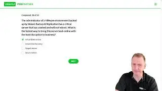 Veeam Certified Engineer - VMCE 2021 practice exam official: Question 47