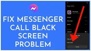 How to Fix Messenger Call Black Screen Problem | Messenger Black Screen Problem Solved 2022