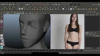 3d Modeling a simple Female Body (Autodesk Maya Tutorial)