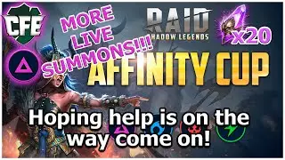 RAID Shadow Legends | MORE Affinity Cup Summons | Live Reactions! ft HellHades, JGigs, SaffronMan