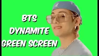 BTS DYNAMITE 방탄소년단 Green Screen 초록색 화면
