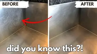 The *Brilliant* Secret to Clean Stainless Steel Sinks Like a Pro! ⭐️