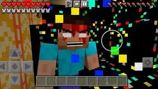 Pibby Glitch VS Herobrine in backrooms [] minecraft pe Glitch the attack of Apocalypse