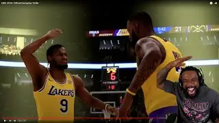 BRONNY ALLEY TO LEBRON! NBA 2K25 | Official Gameplay Trailer Reaction!
