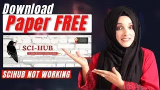 How to Download Research Paper for Free | Sci-Hub Not Working (Find Sci Hub Working Link)