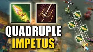 Imba Swashbuckle Abuse with Quadruple Impetus [One Shot Ability Draft Combo] Dota 2