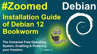 How to Install Debian 12 Bookworm In VirtualBox | A Step-by-Step Guide | #debian12 #zoomed