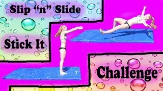 SLIP 'N' SLIDE Stick it! / GYMNASTICS CHALLENGE