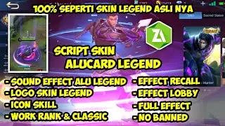 NEW UPDATE!! SCRIPT ALUCARD LEGEND FULL EFFECT VOICE + BACKUP FILE | VERSI ZARCHIVER