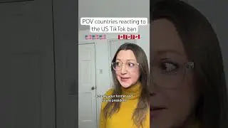 POV countries reacting to US TikTok ban 