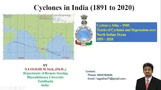 Cyclone Tracks Download for India/ e Atlas/ 1891 to 2020