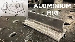 Coffee Pickup Truck Build Pt1 using the HTP Revolution - Aluminium Pulsed Mig