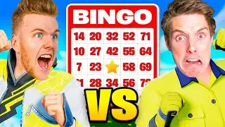 Lazarbeam vs. Lachlan in Fortnite Bingo!