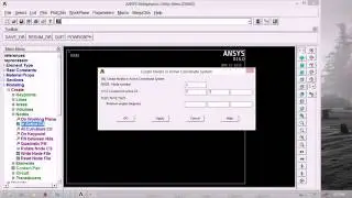 modal analysis of spring mass system in ANSYS