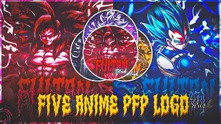 Top 5 Anime Pfp Logo Preset | ANIME PFP LOGO XML PACK|  | Fultan Black