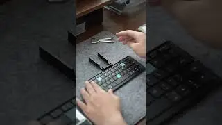 Tri-folding foldable Bluetooth Wireless Keyboard Aluminum| Review & Setup Guide