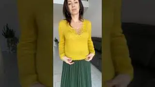 Перевязала свою Мимозу в меньшую сторону. Обзор на мк в прикрепленном видео 
