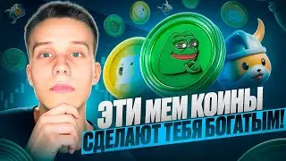 Тренд мем коинов! Криптовалюта на иксы 2024! Какой мем-коин купить? Shiba Doge Floki PEPE BRETT