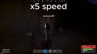 хоррор бомж барматун в РАСТ/RUST