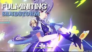 Fulminiting Sandstorm Genshin Impact
