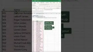Vlookup in Excel in 30 seconds or less