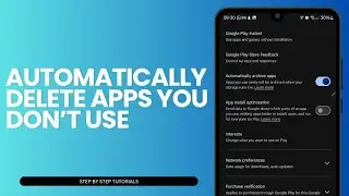 Automatically Delete Apps You Don’t Use On Google PlayStore