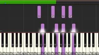 How to Play Lightning - Dima Bilan on the piano + Acapella
