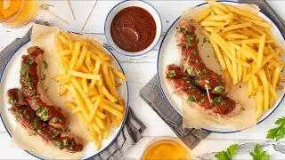 Currywurst and Fries With Homemade Curry Ketchup Recipe