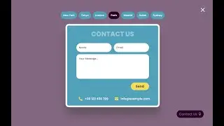 Creating a Popup with Tabs to Reveal Multiple Content