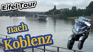 Eifel Tour * Stage 2 * we go to Koblenz * Yamaha Tricity 300