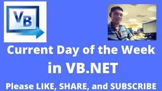Current Day of the Week in Visual Basic NET