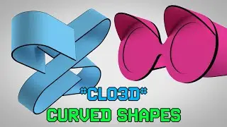 CLO3D | Curved Shapes