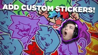 How to add NEW STICKERS to Friday Night Funkin 0.3!