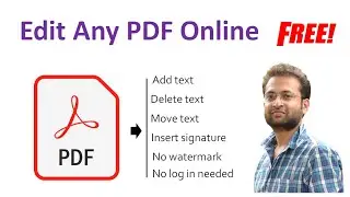 How to edit pdf for free? Free online pdf editor