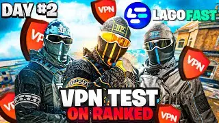 LagoFast VPN Test In Warzone RANKED | Day 2