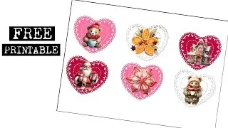 🎁FREE Christmas Printable Bonanza for Junk Journal Lovers!