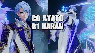C0 Kamisato Ayato R1 Haran Geppaku Futsu Showcase | Genshin Impact
