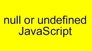 How do i check if variable is undefined or null in javascript