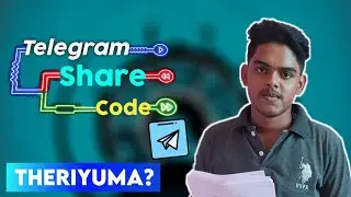 How to Create Share button in Telegram Posts tamil/TechMagazine